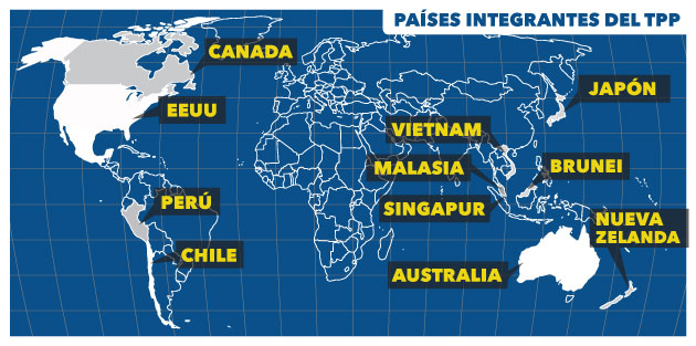 El TPP, gran acuerdo de libre comercio, avanza en silencio y en lo oscuro