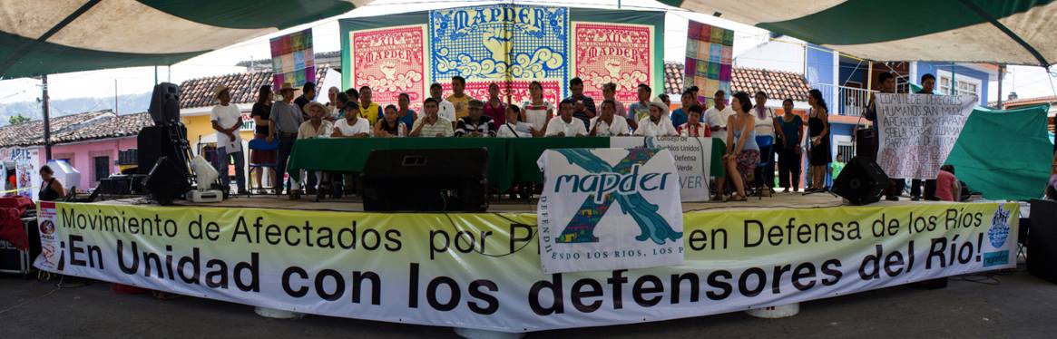 DECLARACIÓN DE JALCOMULCO, XII Encuentro Nacional de Afectados por las Presas y en Defensa de los Ríos MAPDER