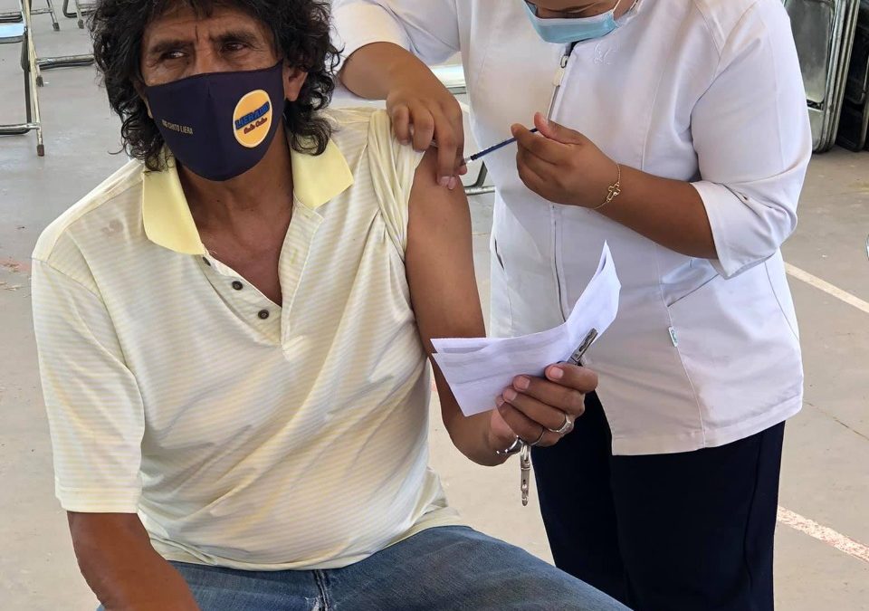 A partir de mañana continúa vacunación en personas de 50 a 59 en Cananea y Puerto Peñasco