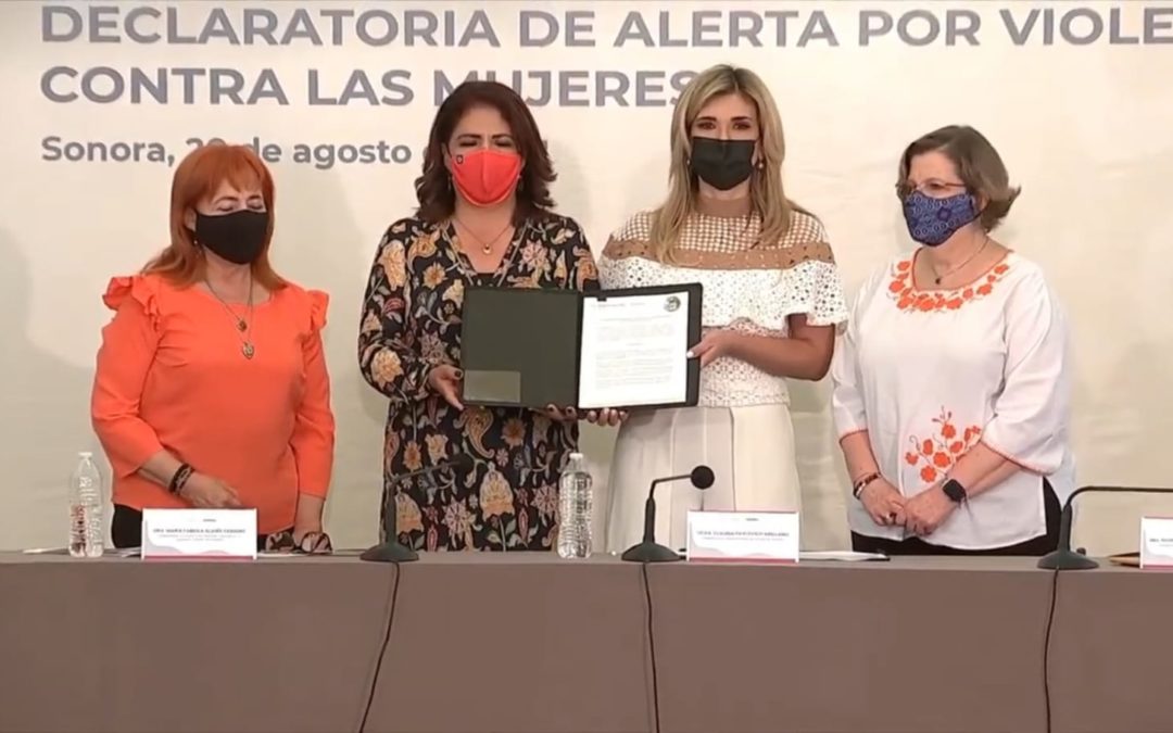 OCNF saluda la Declaratoria de Alerta de Género en Sonora