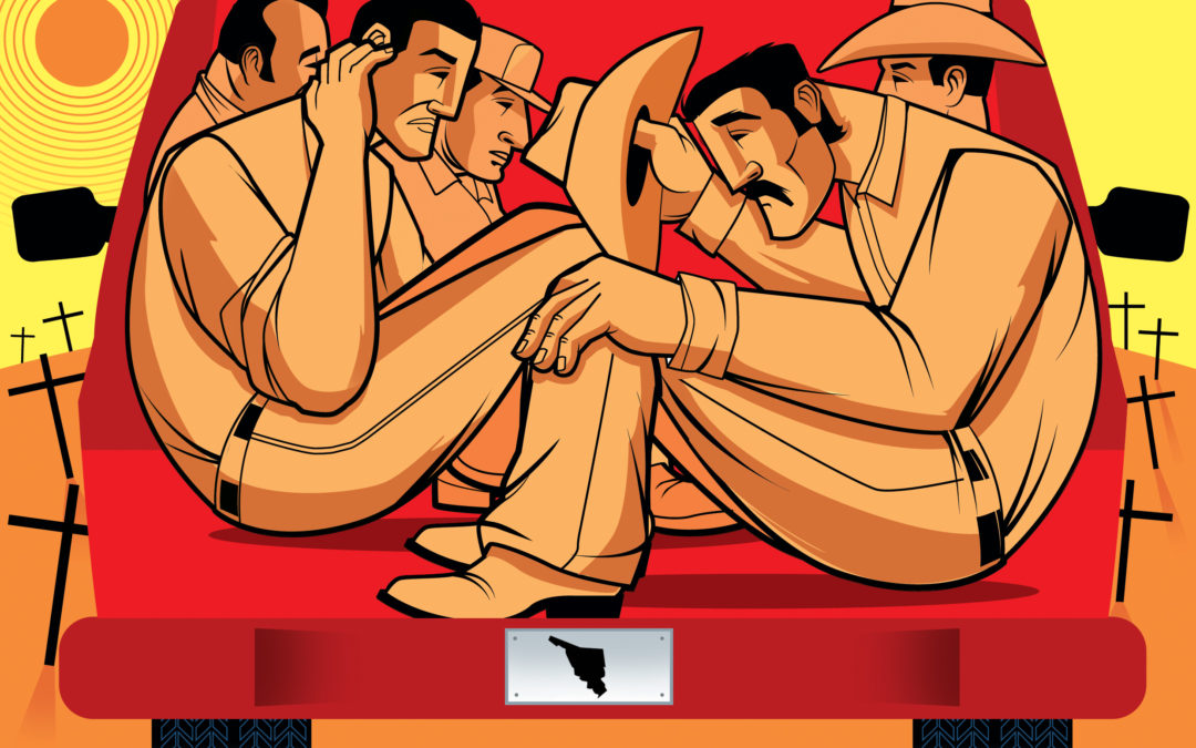 El peligroso trayecto de los jornaleros de Sonora
