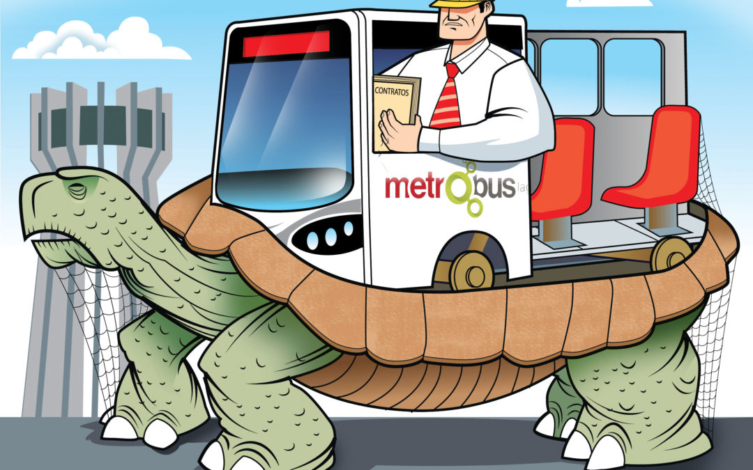 La inacabable ruta del Metrobús Laguna
