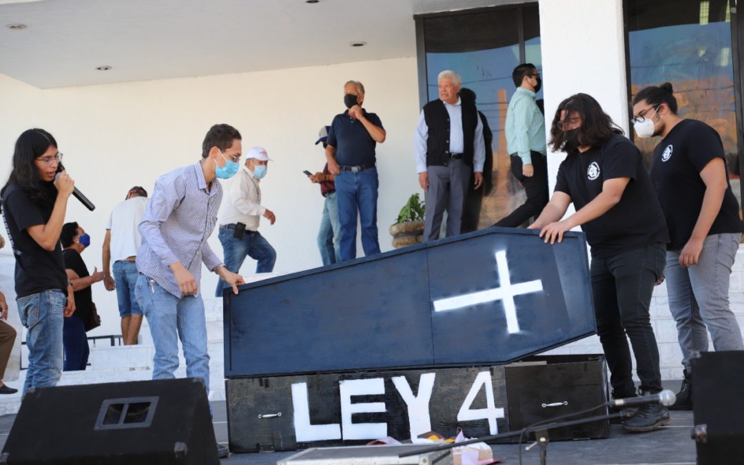 Festival por la democracia se realiza en el congreso del Estado de Sonora