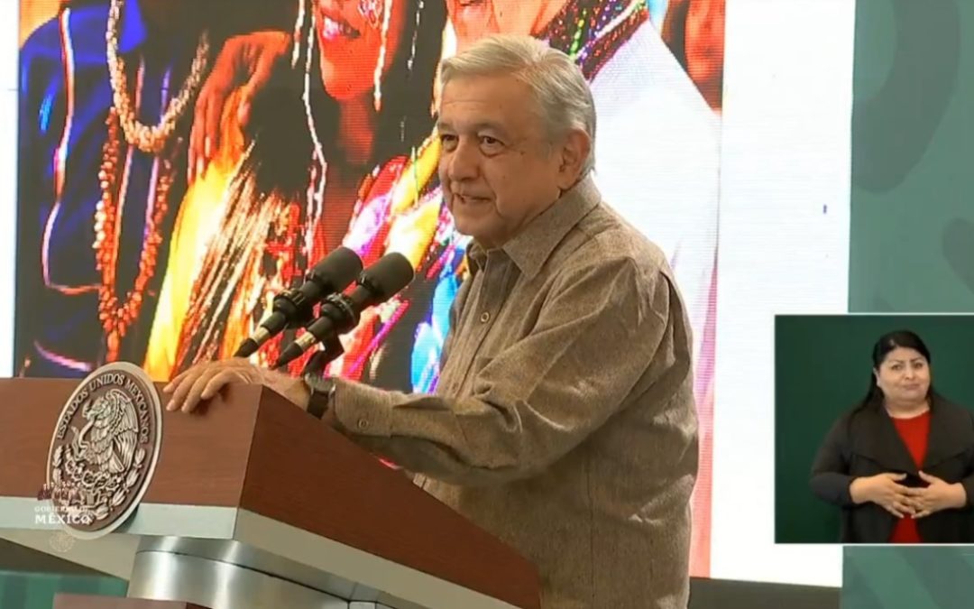 El Gobierno Federal aportará el recurso para la introducción de agua potable para las comunidades seris, anuncia López Obrador en Hermosillo