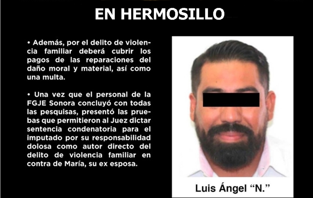 Hombre pasará un año de cárcel por violencia verbal en contra de su ex esposa