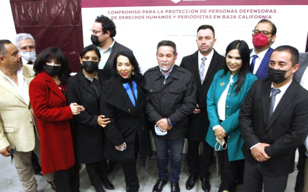 Se instala mecanismo para proteger a defensores y periodistas en BC; con cerca de 20 solicitudes de protección