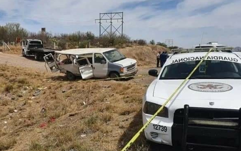 Fiscalía de Sonora investiga accidente carretero que dejó seis migrantes sin vida y 10 lesionados