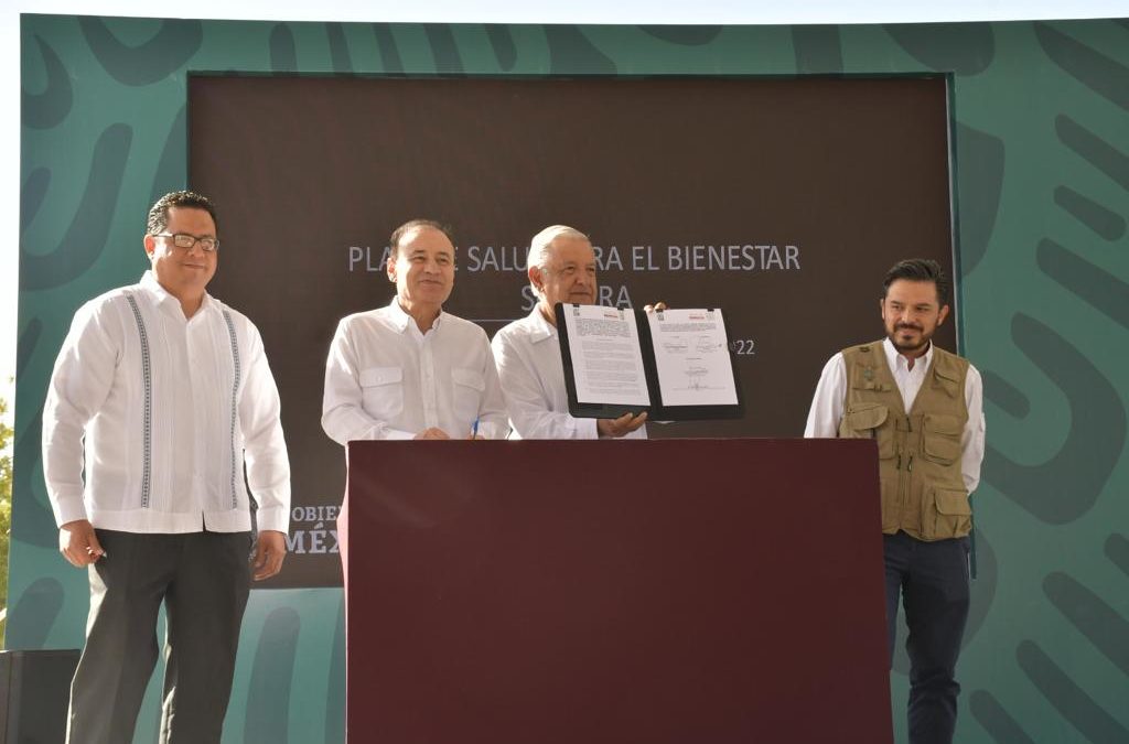 Acuerdan federalizar los servicios de salud en Sonora