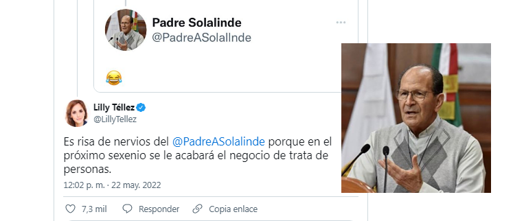 Sin pruebas, Lilly Téllez acusa al Padre Solalinde de trata de personas
