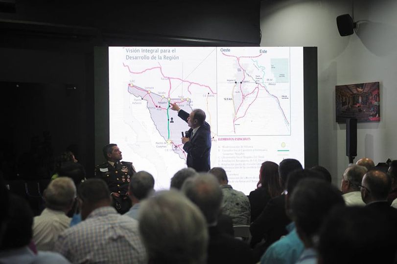 Asegura Durazo que sacar las vías de ferrocarril adelantará 50 años el crecimiento en Nogales