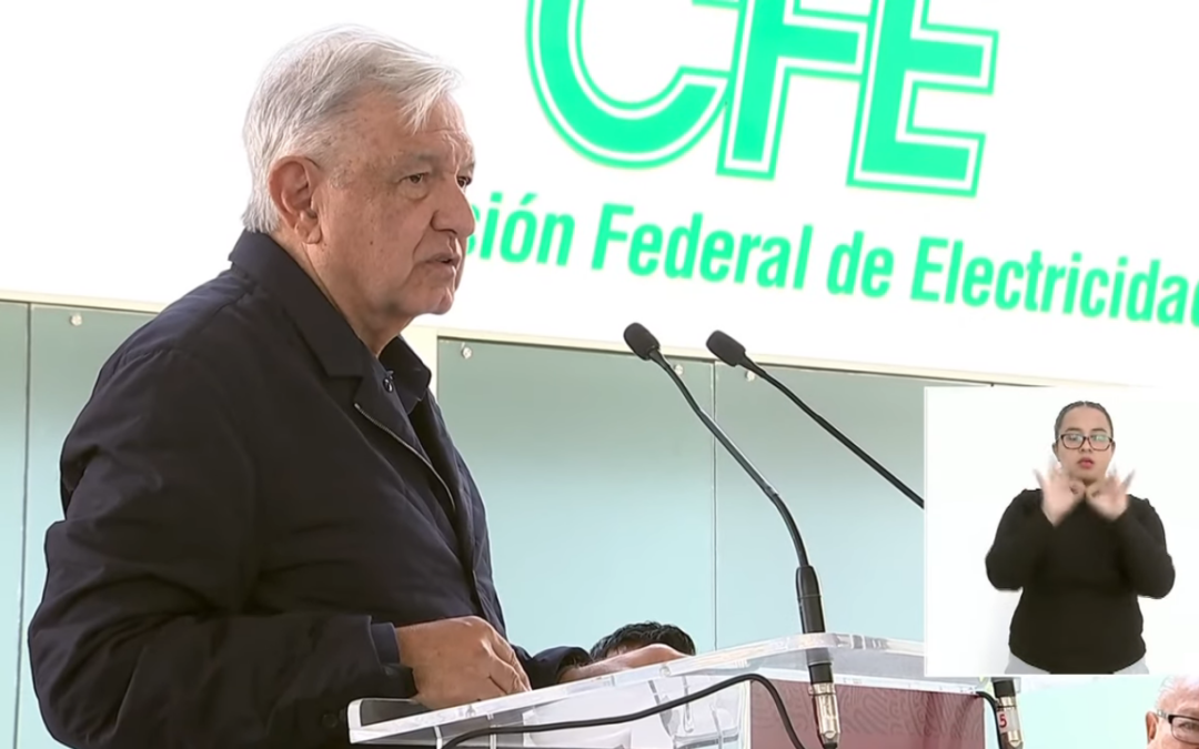 Trabajadores de la CFE llevarán internet a todo el país, asegura AMLO