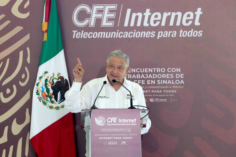 El acceso a internet en todo el territorio será una revolución de las conciencias: AMLO 