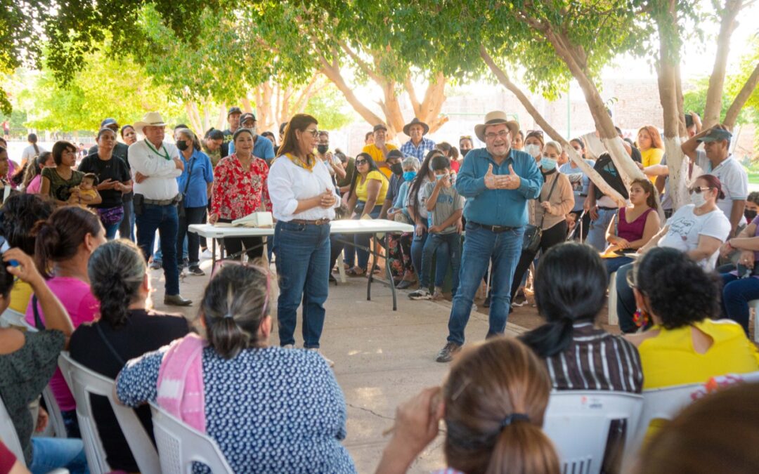 Diputada Margarita Vélez acerca opciones de proyectos productivos a zonas rurales de Cajeme  