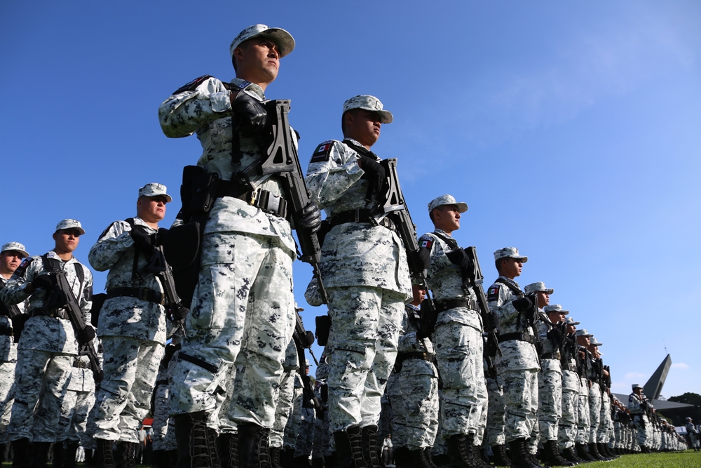¿Guardia militarizada?