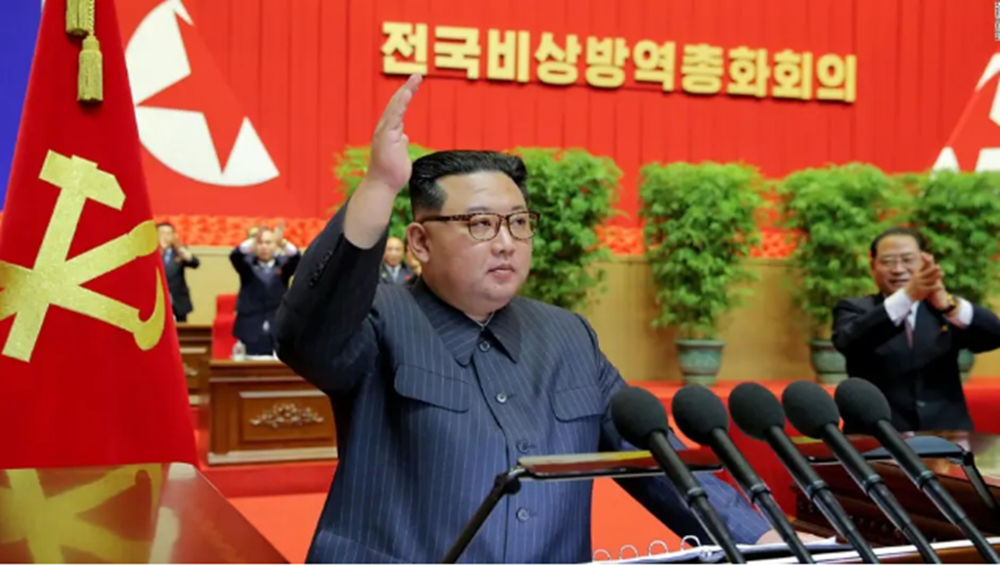 Kim Jong Un declara victoria de Corea del Norte sobre el covid 19