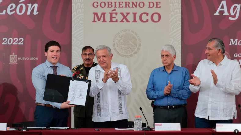 AMLO declara construcción del acueducto en NL obra de seguridad nacional