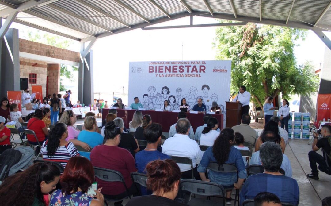 Sedesson lleva Jornada del Bienestar a la colonia Real del Carmen en Hermosillo