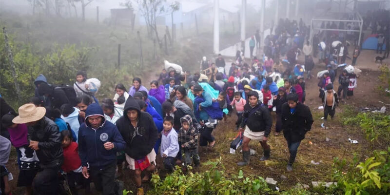 Pueblos indígenas registran más del 40% de desplazamientos forzados en México