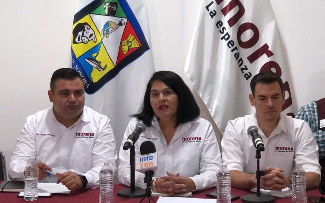 Nueva dirigente del partido Morena asegura que su dirigencia será de territorio