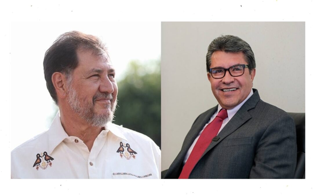 Noroña y Monreal se suman como “corcholatas” presidenciables de AMLO