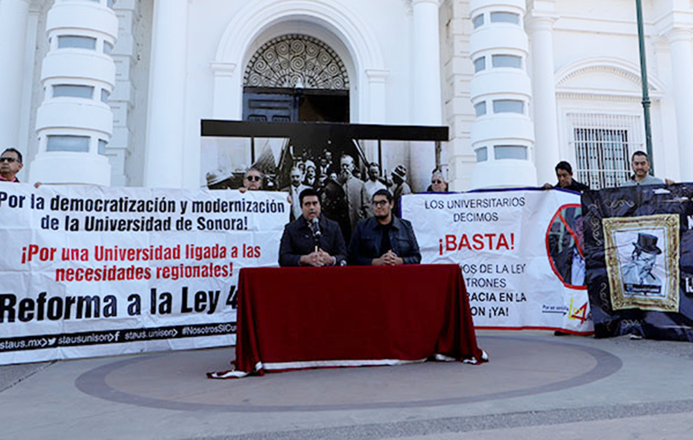 Pronunciamiento del Consejo de Delegados respecto al proyecto de ley orgánica del gobierno de Sonora