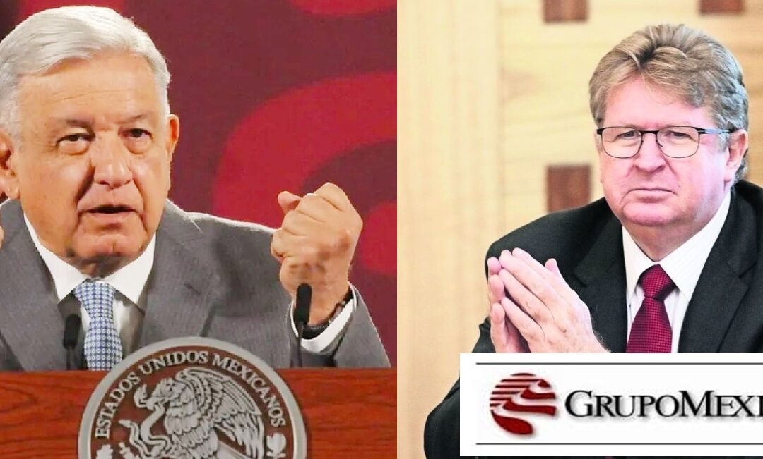 Reprocha AMLO demanda de Grupo México por cancelación de contrato