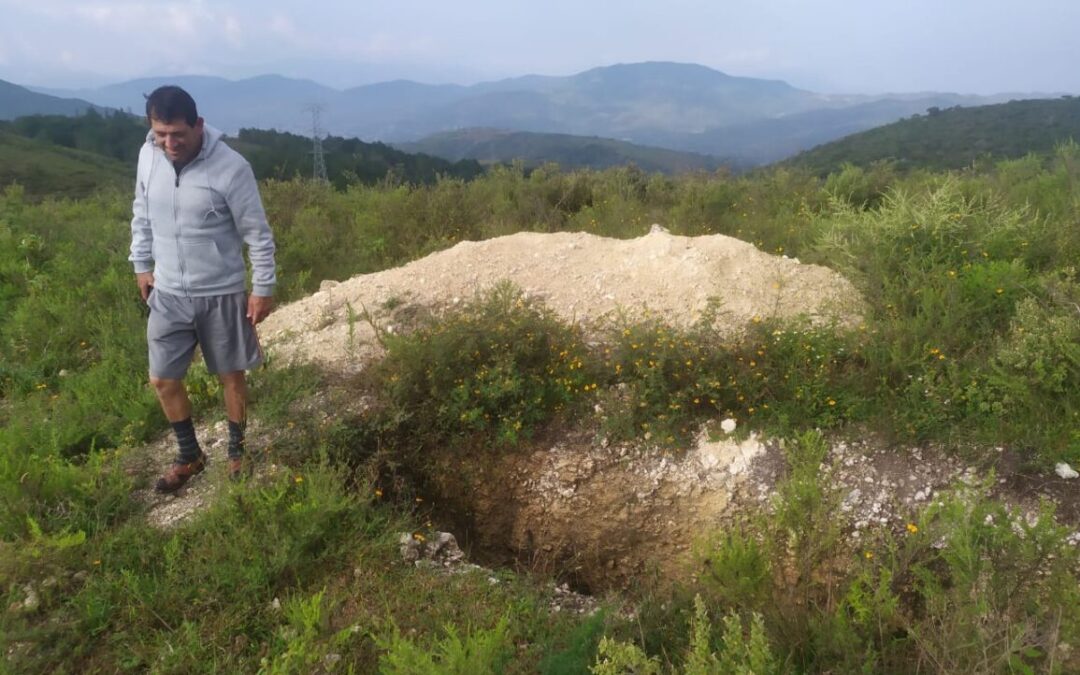 Solo una brecha se ha construido de la prometida Universidad del Bienestar en Tixtla