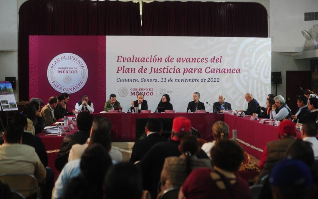 Revisan avances del Plan de Justicia para Cananea