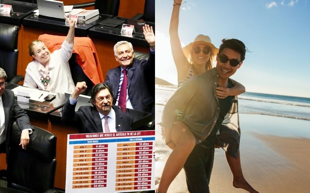 Aprueban en el Senado más vacaciones para trabajadores