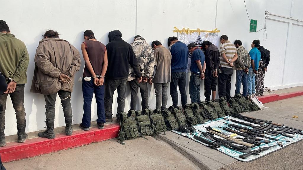 50 ‘generadores de violencia’ fueron detenidos en Guaymas-Empalme