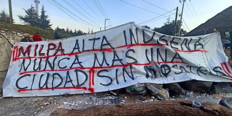 Comunicado de la comunidad originaria de Milpa Alta contra la imposición del Programa general de ordenamiento territorial y el Plan de desarrollo de la CDMX