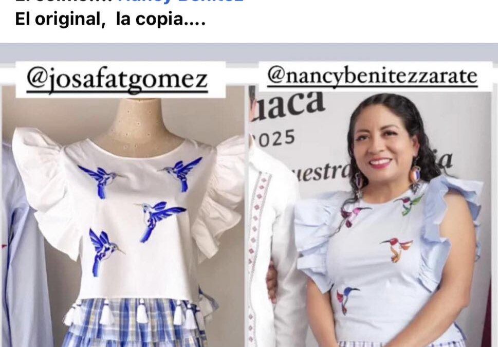 Diseñador oaxaqueño denuncia “mala copia” de sus prendas: “El trabajo no lo realiza una sola persona”