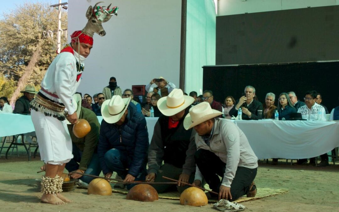 Reunión de trabajo del Plan de Justicia Yoreme-Mayo en Etchojoa