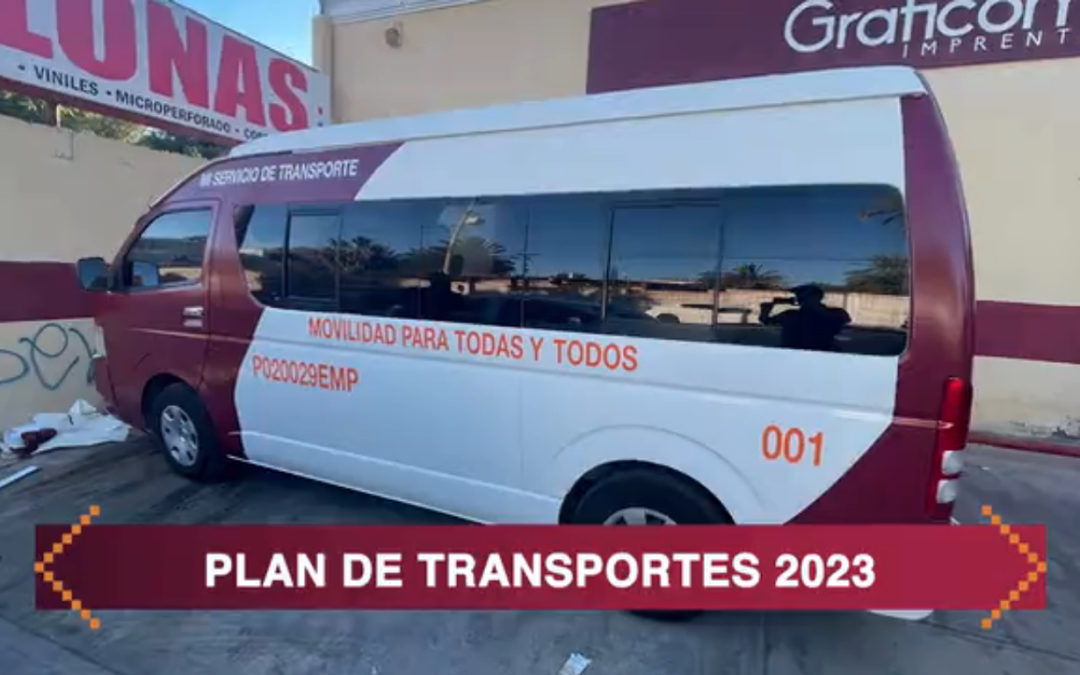 Para reforzar transporte, vuelven las combis a Sonora