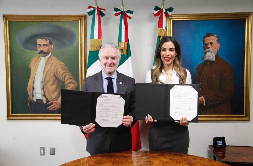 Para compartir estudios y experiencias, firman convenio Cámara de Diputados y Congreso de Sonora