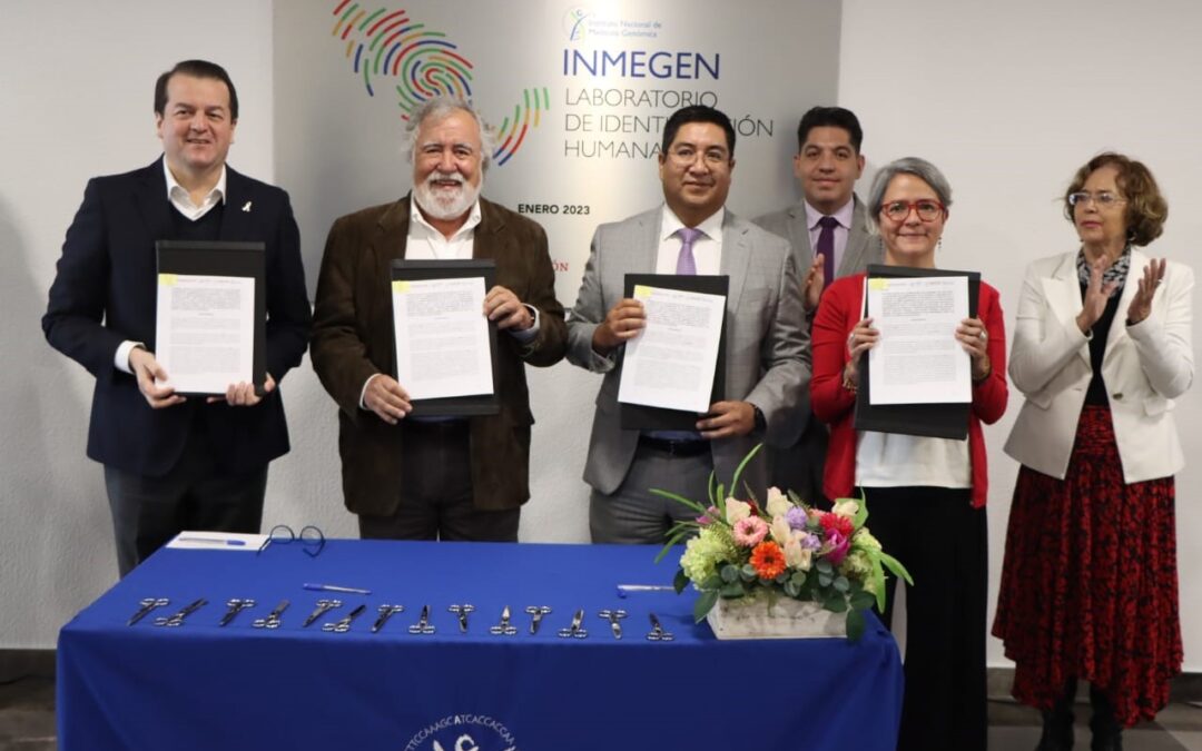 Se inaugura el Laboratorio de identificación humana en el Instituto Nacional de Medicina Genómica