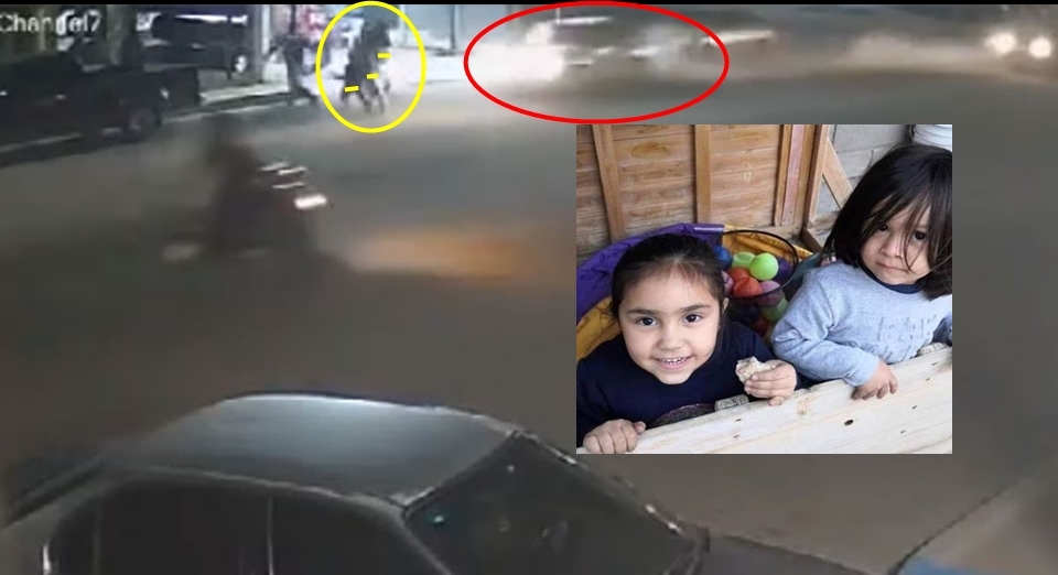 Delicados, niños atropellados en la Cuauthémoc