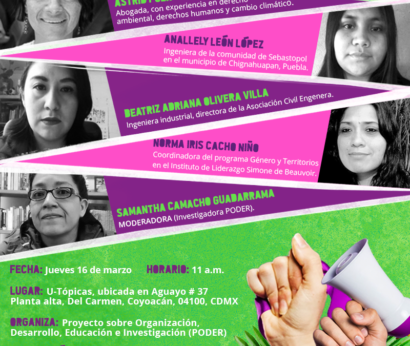 INVITACIÓN – Convertatorio Mujeres y Cambio Climático