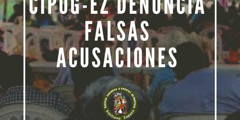 CIPOG-EZ denuncia falsas acusaciones