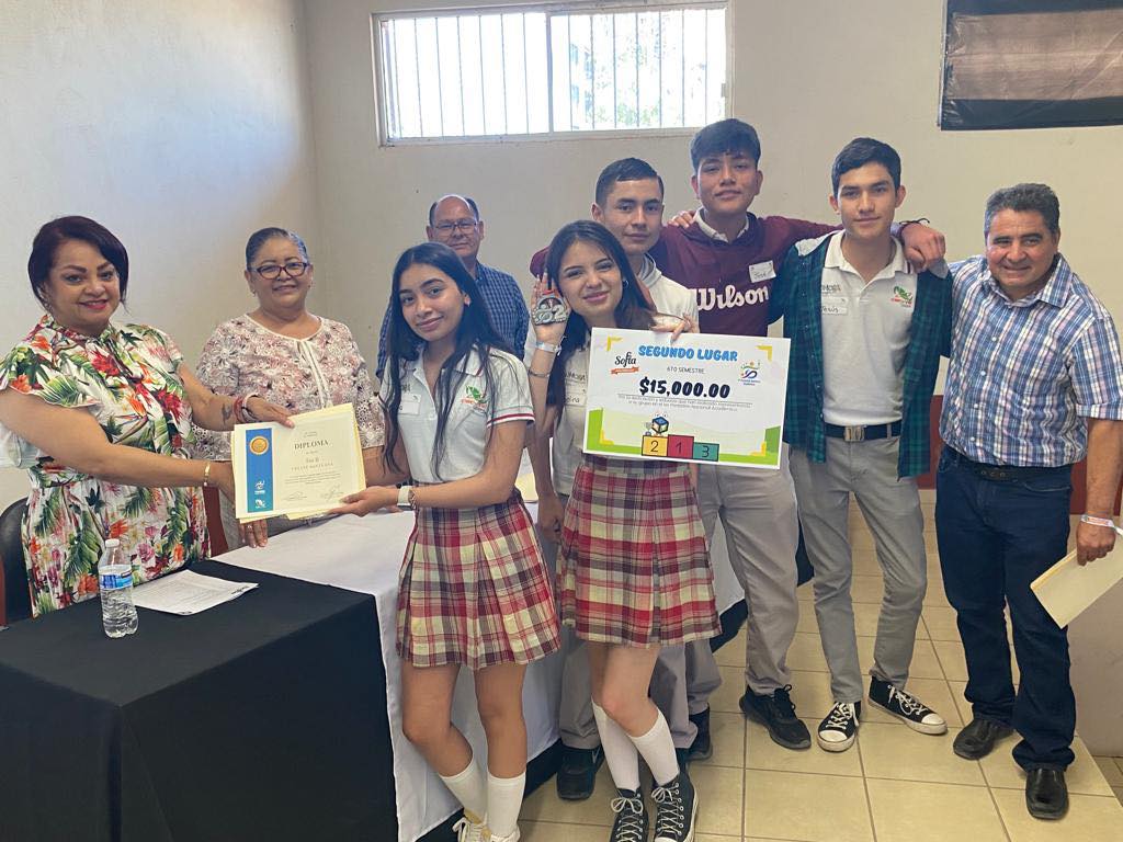 Estudiantes de Cecyte Sonora ganan segundo lugar en competencia nacional de matemáticas estudiantes