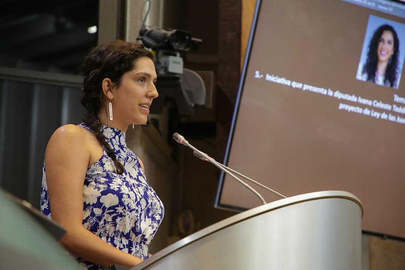 Ley de las Juventudes, propone Celeste Taddei en el Congreso