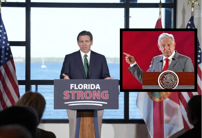 Por “politiquería” Florida toma medidas inhumanas contra migrantes: AMLO