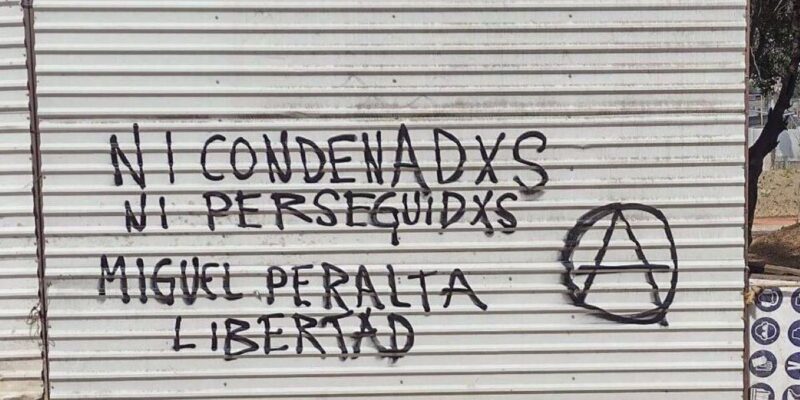 ¡Ni condenado, ni perseguido! Solidaridad con Miguel Peralta