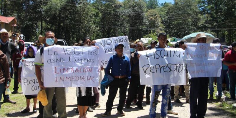 El poder judicial del estado de Chiapas condena a 25 años a los cinco indígenas tseltales de San Juan Cancuc por defender su territorio