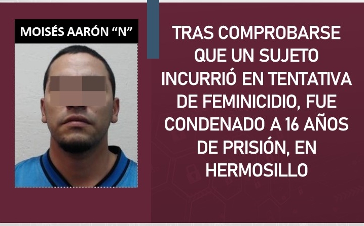 16 años de cárcel para hombre que intentó asesinar a su pareja