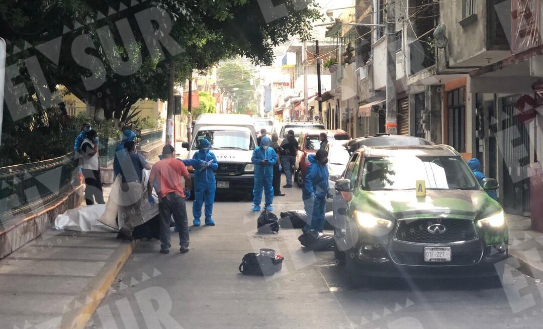 7 cuerpos descuartizados son arrojados en avenida de Guerrero