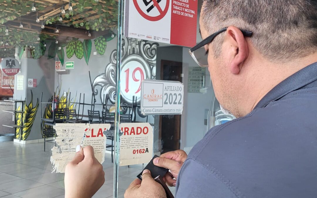 Cancelan de manera definitiva licencia de venta de alcohol de la Cervecería 19 en Hermosillo