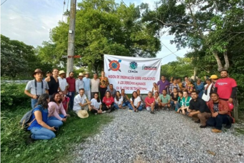 Agresiones y violaciones a derechos humanos en megaproyecto del Corredor Interoceánico: Alerta Misión Civil