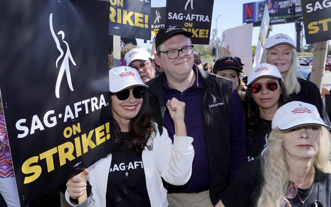Actores de Hollywood en EUA van a huelga