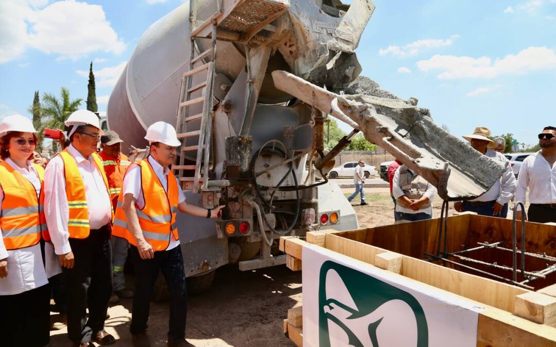 Gobierno de Sonora inicia construcción de hospital del IMSS en Navojoa